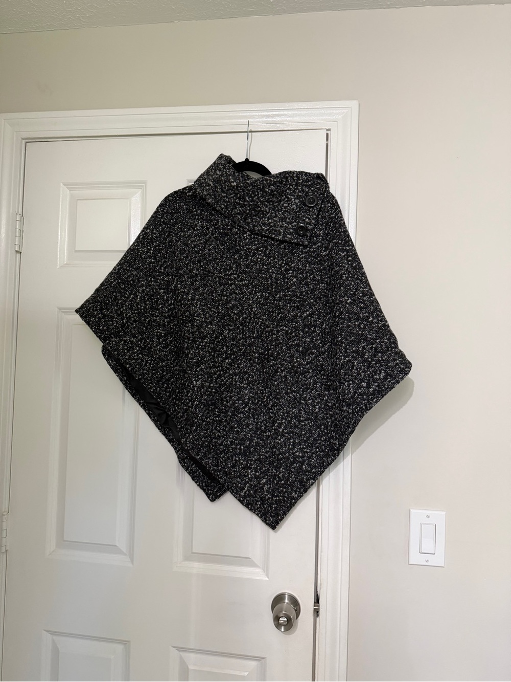 Rue21 Tweed Knit Poncho Coat